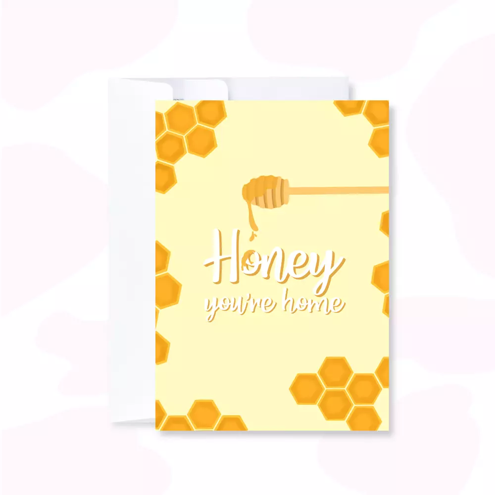 Honey You’re Home | New Home Card